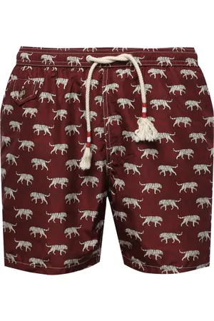 MC2 SAINT BARTH Graphic-print swim shorts