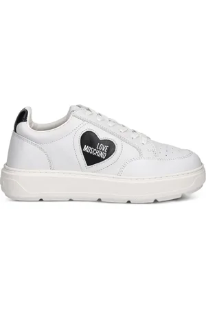 Moschino Heart-patch sneakers