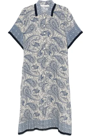 SEVENTY BY SERGIO TEGON Printed shirt dress