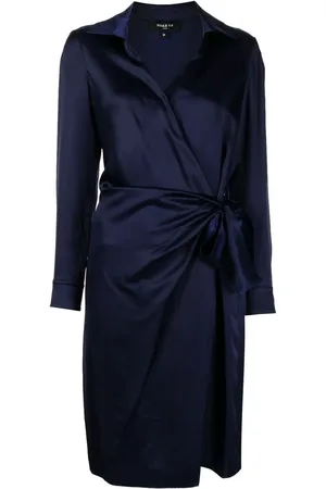 Paule Ka Above-knee wrap dress