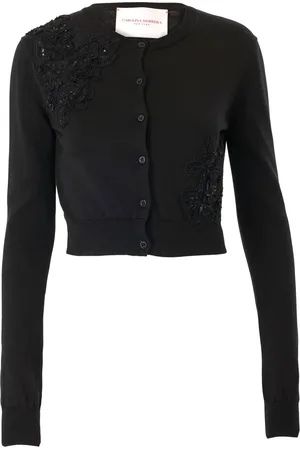 Carolina Herrera Lace-appliqu?? cardigan