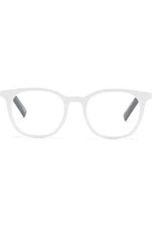 Moncler ML5207 two-tone square-frame glasses