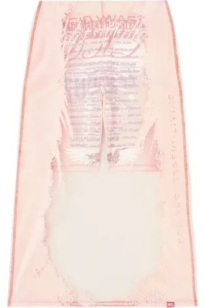 Diesel Remaster Capsule O-Lyac midi skirt