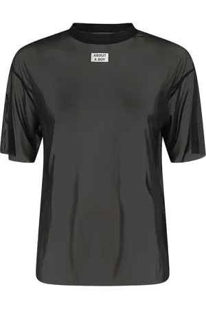 ERIKA CAVALLINI Logo-patch T-shirt