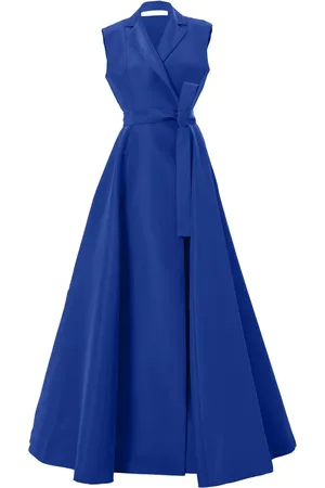 Carolina Herrera Belted sleeveless gown