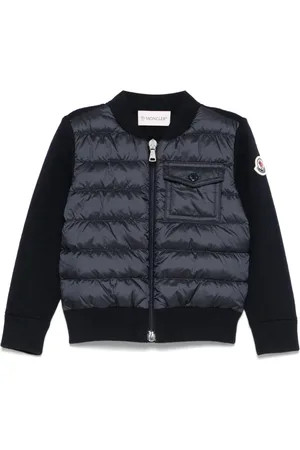 Moncler Log-patch padded jacket