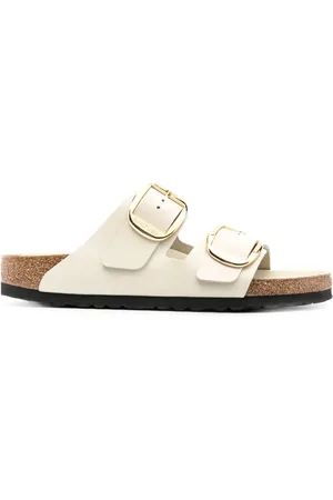 Birkenstock Arizona buckled leather sandals