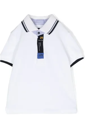 Lapin House Logo-patch piqu?? polo shirt