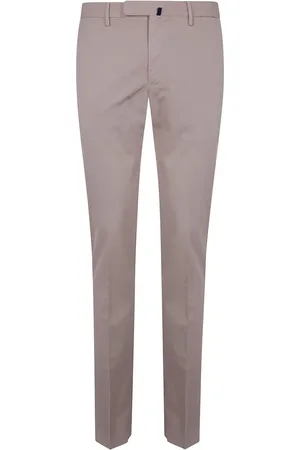 Incotex Pressed-crease chino trousers