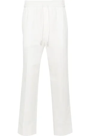 BRIONI Chambray straight trousers