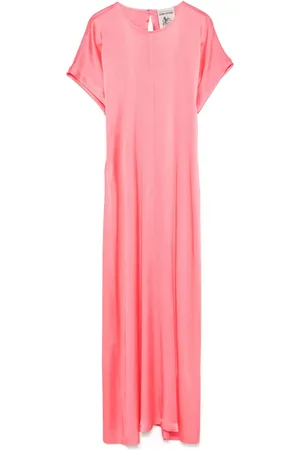 SEMICOUTURE Satin maxi dress