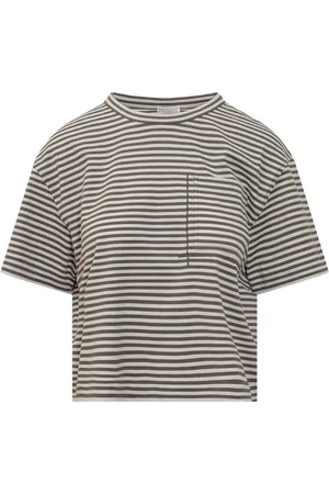 Brunello Cucinelli Stripped t-shirt