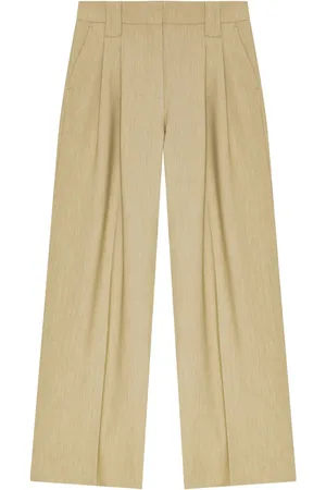 Ganni Appliqué palazzo pants
