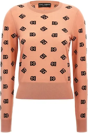 Dolce & Gabbana Wool-silk logo jumper
