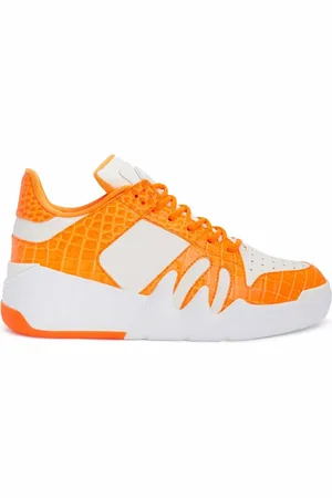 Giuseppe Zanotti Talon crocodile-effect sneakers