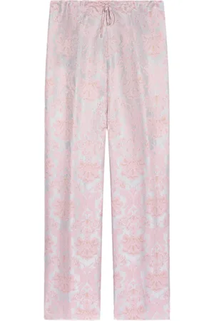 DRIES VAN NOTEN Jacquard trousers