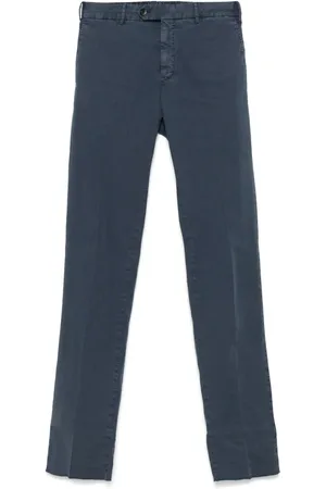 PT Torino Slub-texture trousers