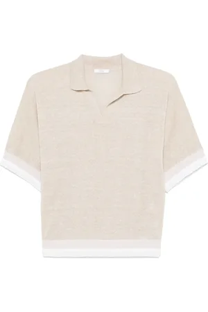 PESERICO SIGN Lurex-detail T-shirt