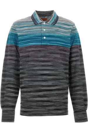 Missoni Piqué-weave polo shirt