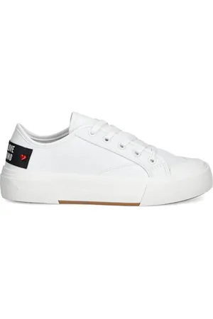 Moschino Logo-patch sneakers