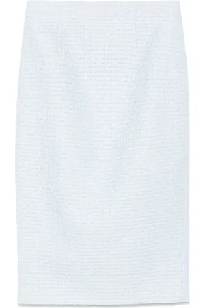 Roland Mouret Boucl?? midi skirt