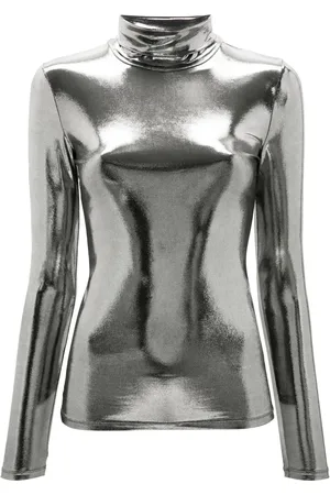 Patrizia Pepe Lam?? high-neck top