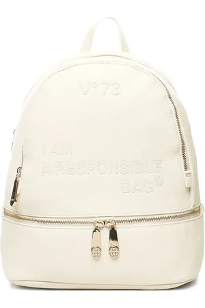 V°73 Logo embossed backpack