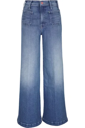 Mother Washed flared jeans