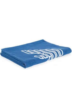Emporio Armani Logo-jacquard beach towel