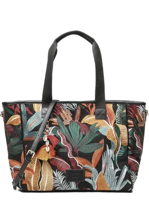 V°73 Clarissa embroidered tote bag