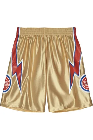 Mitchell & Ness "NBA Detroit Pistons 1978" 75th Gold swingman shorts