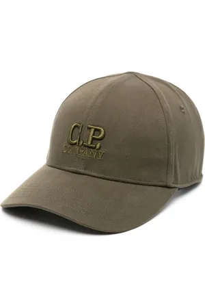 C.P. Company Embroidered-logo cotton cap