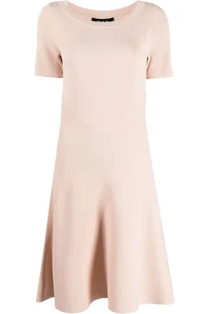 Paule Ka Woven short-sleeve dress