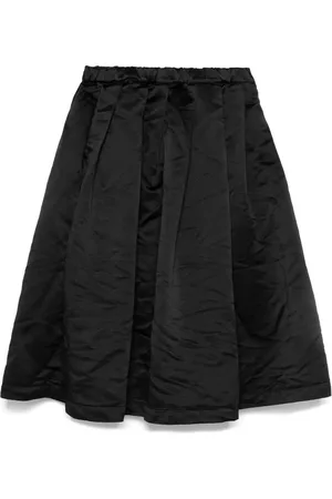 Comme des Garçons Satin midi skirt