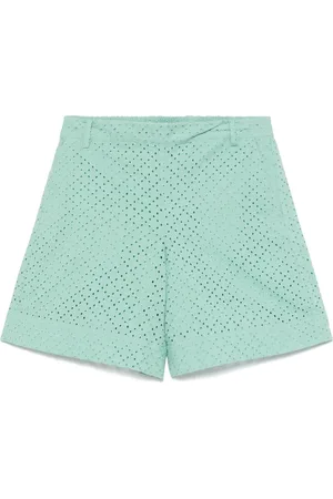 Twin-Set Logo-appliqué shorts
