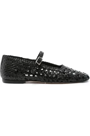 Miista Yeida leather ballerina shoes