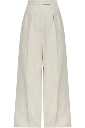 Max Mara Rauche pleated wide-leg trousers