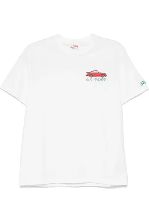 MC2 SAINT BARTH Embroidered-detail T-shirt