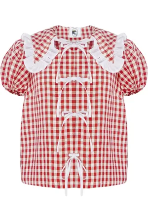 Sleeper Checked pyjama top