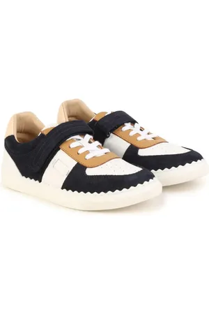 Chloé Leather panelled sneakers