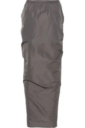 Rick Owens Soft Pillar long skirt