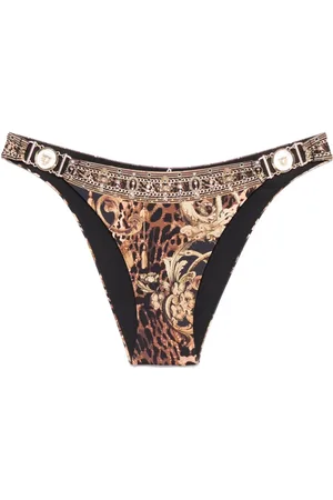 Camilla Era of Empires-print bikini bottoms