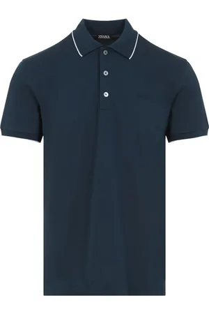 Ermenegildo Zegna Logo-embroidered polo shirt
