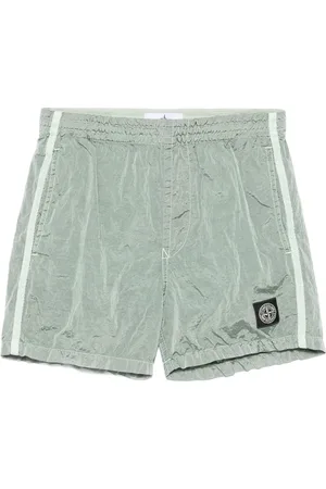 Stone Island Compass-motif swim shorts