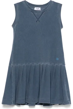 Il gufo Pleat-detail dress