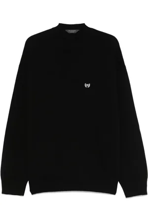 Balenciaga Logo-embroidered sweater