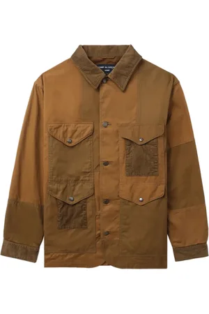 Comme des Garçons Panelled cotton shirt jacket