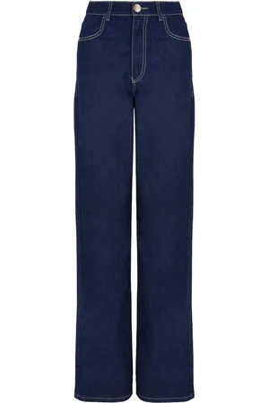 Emporio Armani High-rise straight-leg jeans