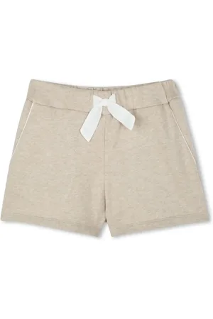 Chloé Bow-detailing shorts