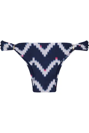 Lenny Niemeyer Chevron-print bikini bottoms